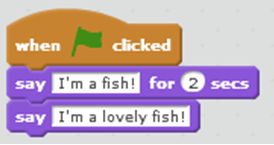 Using Events in Scratch